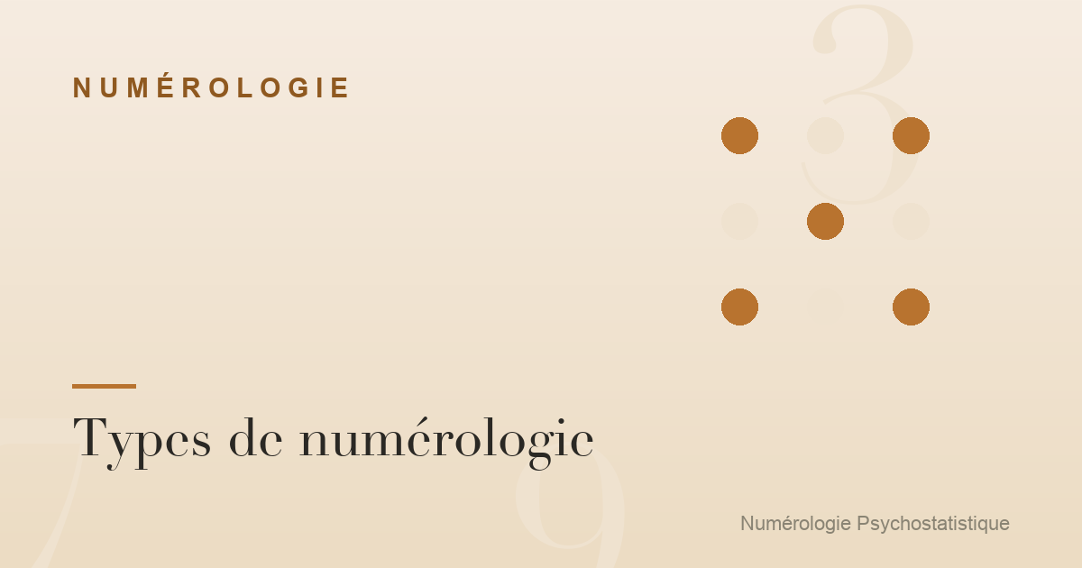 Types de numérologie : les grandes écoles